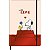 Caderneta Fitto G Snoopy 80F Tilibra - Imagem 3