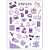 Adesivo Coleção Colors: Roxo Grafitte - Imagem 1