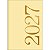 Planner Grampeado Mensal 2027 Vanilla M6 Tilibra - Imagem 4