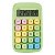 Calculadora 10 Digitos Clickolor Verde Deli - Imagem 1