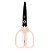 Tesoura Black Rosa 17,5cm Deli - Imagem 1