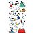 Adesivo Transparente Snoopy 6F Tilibra - Imagem 5