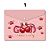 Pasta Envelope com Botão A5 Love My Cherry 40786 Molin - Imagem 2
