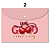 Pasta Envelope com Botão A4 Love My Cherry 40784 Molin - Imagem 3