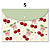 Pasta Envelope com Botão A4 Love My Cherry 40784 Molin - Imagem 6