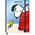 Agenda Costurada Snoopy 2027 Tilibra - Imagem 3