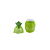Apontador com Borracha Abacaxi 915283 Tris - Imagem 3