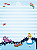 Bloco Papel de Carta 48F Alice Animativa - Imagem 9