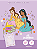 Bloco Papel de Carta 48F Princesas Animativa - Imagem 6