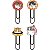 Clips Decorado Mofusand 4unid Tilibra - Imagem 2