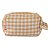 Necessaire Estojo Bege Xadrez Vasinho Floriê - Imagem 3