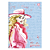 Caderno Colegial Costurado Barbie 80F Animativa - Imagem 3