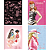 Caderno Colegial Costurado Barbie 80F Animativa - Imagem 1