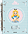 Caderno Argolado Colegial Alice 160F Animativa - Imagem 3