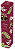 Papel Perfumado Gaveta Dani Fernandes Velvet Cherry 5 Folhas Animativa - Imagem 1