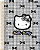 Caderno Universitário 1M Hello Kitty 80F Jandaia - Imagem 3