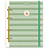 Caderno Argolado Colegial Cherry Lovers 80F Cadersil - Imagem 3