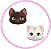 Caderno Colegial Criativo Cute Cat 80F Cadersil - Imagem 6