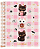 Caderno Colegial Criativo Cute Cat 80F Cadersil - Imagem 4