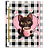 Caderno Argolado Colegial Cute Cat 80F Cadersil - Imagem 5