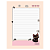 Caderno Argolado Colegial Cute Cat 80F Cadersil - Imagem 11