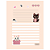 Caderno Argolado Colegial Cute Cat 80F Cadersil - Imagem 14