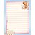 Bloco Papel de Carta 48F Love Bears Tilibra - Imagem 8