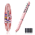 Caneta Tinteiro Retratil Rosa com 5 Refis Writech - Imagem 1