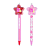 Caneta Gel Apagável com Batom Lip Stick Duo Flower Brilhaê - Imagem 1
