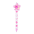 Caneta Gel Apagável com Batom Lip Stick Duo Flower Brilhaê - Imagem 3