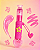 Marca Texto com Carimbo e Esmalte Trio Color Pop Brilhaê - Imagem 9