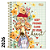 Caderno Colegial Pooh 1M 80 folhas Tilibra - Imagem 2