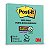 Bloco Adesivo Post-it 654 Azul Aqua 76x76mm 90 Folhas - Imagem 1