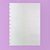 Refil Caderno Inteligente Quadriculado Linhas Brancas 90g 50 Folhas - Imagem 1
