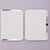 Caderno Inteligente Médio Lilás Pastel 80 folhas - Imagem 2