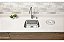 Cuba Inox Tramontina Basic 40 BL Polido 40x34x14cm - Imagem 3