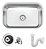 Cuba Inox Tramontina Lavínia 47 BL Polido 47x30x14cm - Imagem 1