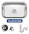 Cuba Inox Tramontina Lavínia 47 BL Polido 47x30x14cm - Imagem 3