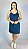 Vestido Feminino Com Detalhe Em Nó em 100% Algodão - Imagem 11