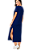 Vestido Feminino Midi Manga Curta Gola V em 100% Algodão - Imagem 5