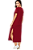 Vestido Feminino Midi Manga Curta Gola V em 100% Algodão - Imagem 4