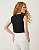 Cropped Feminino Regata em Algodão Gola Redonda - Imagem 11