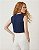 Cropped Feminino Regata em Algodão Gola Redonda - Imagem 7