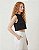 Cropped Feminino Regata em Algodão Gola Redonda - Imagem 10