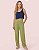 Cropped Feminino Regata em Algodão Decote U - Imagem 6