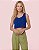 Cropped Feminino Regata em Algodão Decote U - Imagem 13
