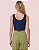 Cropped Feminino Regata em Algodão Decote U - Imagem 8