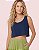Cropped Feminino Regata em Algodão Decote U - Imagem 7