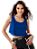 Cropped Feminino Gola Canoa Cavado em 100% Algodão - Imagem 1