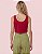 Cropped Feminino Regata em Algodão Decote U - Imagem 12